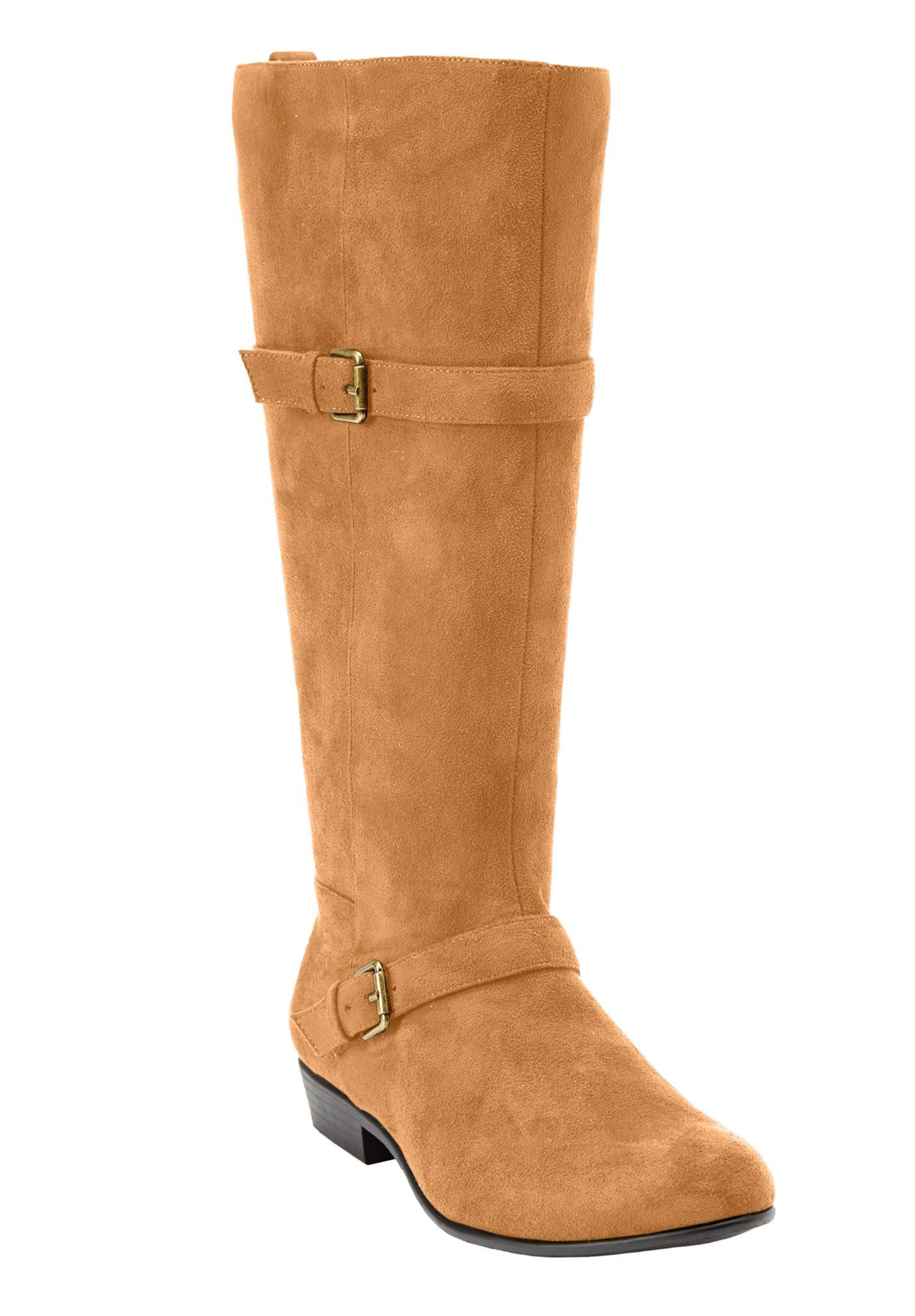 Comfortview Henny Tall Calf Boots By Comfortview Walmart Com