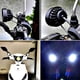 thumbnail image 5 of 2Pcs Motorcycle Auxiliary Lights Flashing Turn Signal Fog Light DRL Daytime Running Lights 6 LED Work Light, 5 of 5