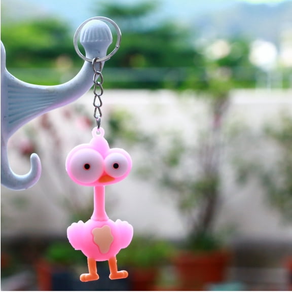Cute Cartoon Keychain for Car, Key Holder Kawaii Backpack Accessory Keyring Charm Birthday Gifts