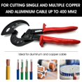 thumbnail image 4 of Aluminum Copper Ratchet Cable Cutters,Wire Cutters for Cutting electrical wire as Ratcheting Wire Cut Hand Tool(400mm2), 4 of 4