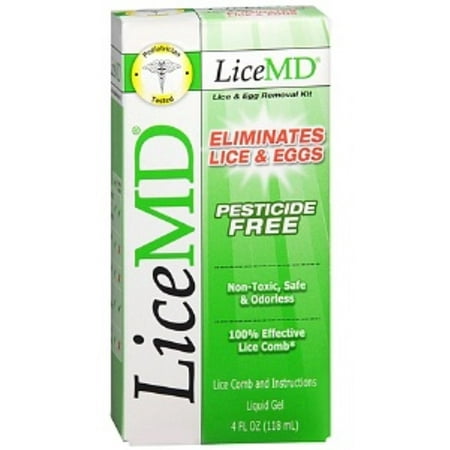 LiceMD Lice & Egg Treatment 4oz (Pack of 2) (Best Treatment For Lice And Eggs)