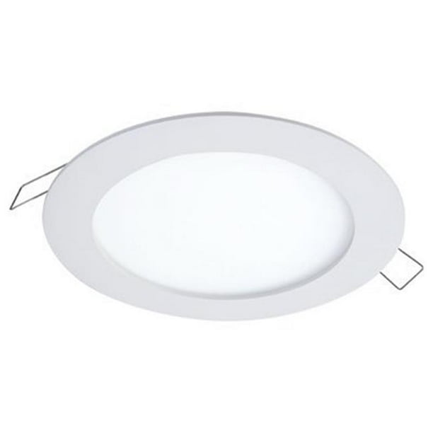 6 in. White Round LED Direct Mount Retrofit Trim Kit