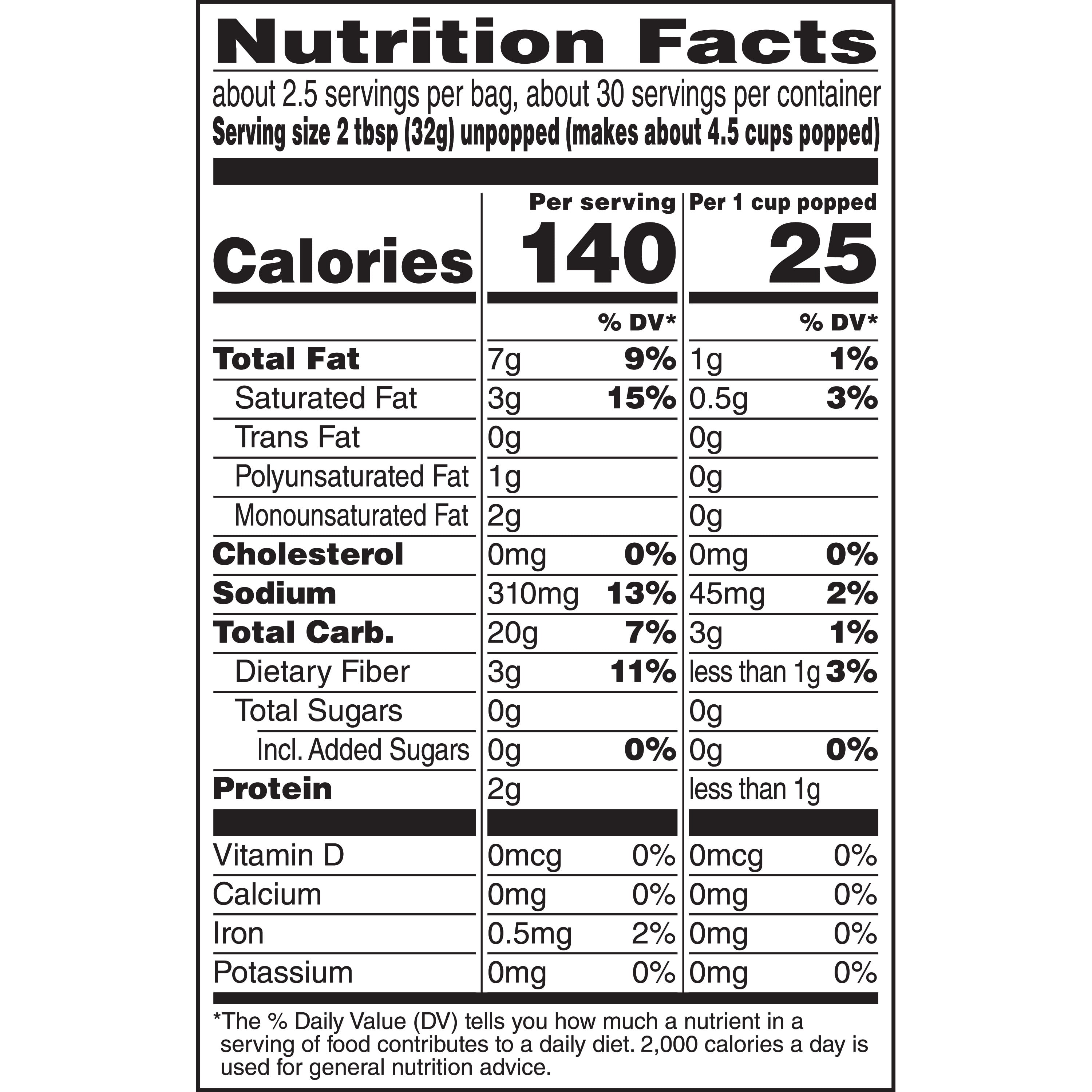 How Many Calories In A Bag Of Popcorn Act Ii - Bag Poster