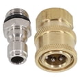 thumbnail image 1 of 1/4Foam Pot Quick Connector High Pressure Water Pistol Quick Adapter 2pcs, 1 of 8