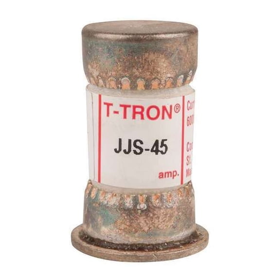 UL Class Fuse, T Class, Fast-Acting, 45A, 600V AC, Non-Indicating