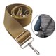 thumbnail image 4 of Correa de hombro de repuesto, correa acolchada Cinturón de hombro universal con ganchos y almohadil para maletín Bolsa portaherra marrón Macarena Correa de hombro ajustable, 4 of 8