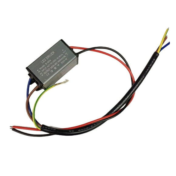 Controlador LED resistente al agua, compacto, de alto rendimiento, de aluminio, con protección múltiple. 8W a 30W 300mA