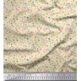 thumbnail image 1 of Soimoi Poly Georgette Fabric Flower Artistic Fabric Prints By Yard 52 Inch Wide, 1 of 3