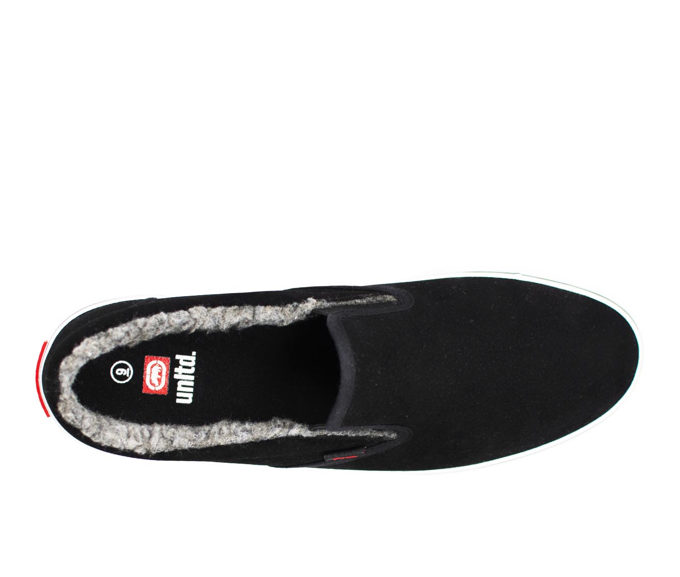 Ecko Unltd. Men's Faux Sherpa Lined Slip On Sneakers