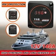 thumbnail image 5 of Dual Battery Isolator,Isolation Manual/auto Modes Isolator Battery Isolation Atv Utv Boat Dual Battery Isolator V 140a Dual Utv Boat Rv With Display Atv 12 V 140a Display Atv Utv Adben Black, 5 of 6