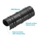 thumbnail image 4 of Uxcell 1 1/4" 32mm Abrazadera de invernadero Clip de plástico para tubo 60 paquetes Negro, 4 of 5