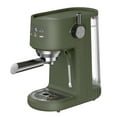 thumbnail image 2 of Thyme & Table Barista Mini Espresso Machine with 15-Bar Pressure and Steam Wand, Dusty Moss, 2 of 9