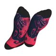 thumbnail image 5 of Bingfone Compression Socks for Women and Men Long Socks for Running Athletic Cycling Nurse- Rock Skull Guitarist, 5 of 7