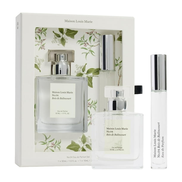Set de regalo de 2 piezas Perfume Maison Louis Marie No.4 Bois de Balincourt
