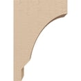 thumbnail image 3 of 3"W x 6"D x 9"H Classic Moab Rough Cedar Woodgrain TimberThane Corbel, Primed Tan, 3 of 6