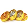 thumbnail image 1 of Grinder Vituzzi Moledor Metalico de Hierba Especias 40mm de Bolsillo dorado 40 mm Vituzzi mol40blue, 1 of 4