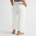 thumbnail image 3 of CHOK Women’s Mid-Rise Pull-On Cargo Pants  27” Inseam  Sizes XS-XXL, 3 of 6