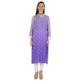 thumbnail image 1 of Bimba PrintedDesignerKurtaFor Womens Straight Kurti V-Neck EthnicTraditionalWear - Cotton Modal, 1 of 1