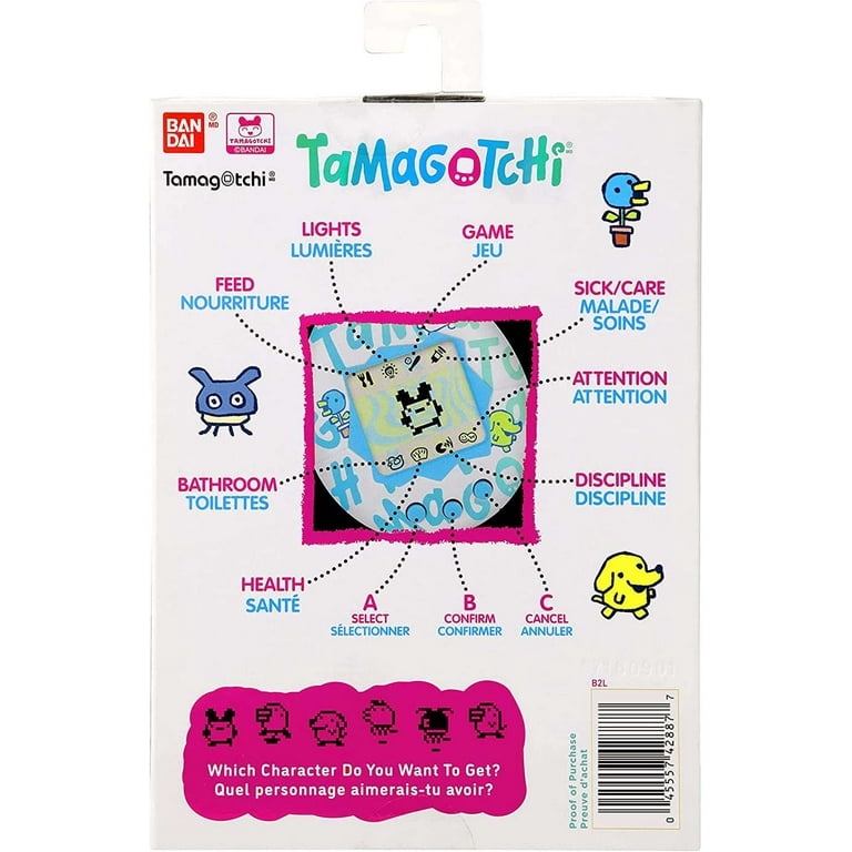 Tamagotchi Gen 2 Interactive Chocolate Virtual Electronic Pet, 8