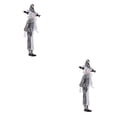 thumbnail image 3 of Vogacara Porcelain Clown Doll Halloween Christmas Decoration Souvenirs Collections Type1 NO1, 3 of 6