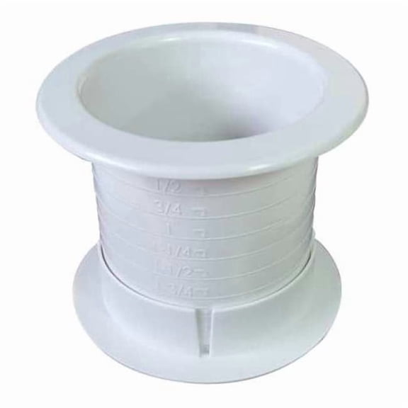 2-1/2"" DUALLY GROMMET WHITE 25 PC