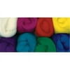 Wistyria Editions Wool Roving - Primaries, Pkg of 8