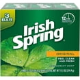 thumbnail image 2 of Irish Spring Feel Clean & Fresh 12hr Deodorant Bar Soap 3.75 oz, 2-Pack, 2 of 2
