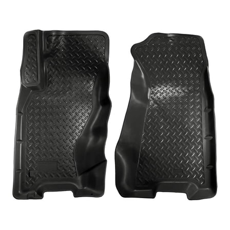 Husky Liners 30601 Classic Style Floor Liners Fit 1999-2004 Jeep Grand Cherokee Front Row 2-Pc Black
