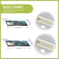 thumbnail image 3 of Kdxio Underwater Office Diver Name Plate Compatible Stanley Cups Name Tag Acrylic Nameplate Tumbler Lid Topper for Cup Accessories, 3 of 9
