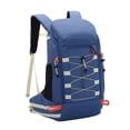 thumbnail image 2 of Mochila de senderismo para hombre, bolsa deportiva con funda impermeable, 40 l, ideal para escalada y excursiones. Azul, 2 of 9