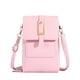 thumbnail image 2 of Yhmxh Organizadores y almacenamiento Bolsos para teléfono con pantalla táctil para mujer, minibolsos cruzados de cuero para teléfono móvil, cartera de hombro con ranuras para tarjetas de crédito, 2 of 2