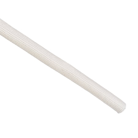 Uxcell Insulation Cable Protectors 3.3Ft-8mm High TEMP Fiberglass Sleeve White