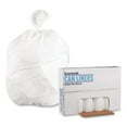 thumbnail image 2 of Low-Density Waste Can Liners, 10 gal, 0.4 mil, 24" x 23", White, Perforated Roll, 25 Bags/Roll, 20 R | Bundle of 5, 2 of 4