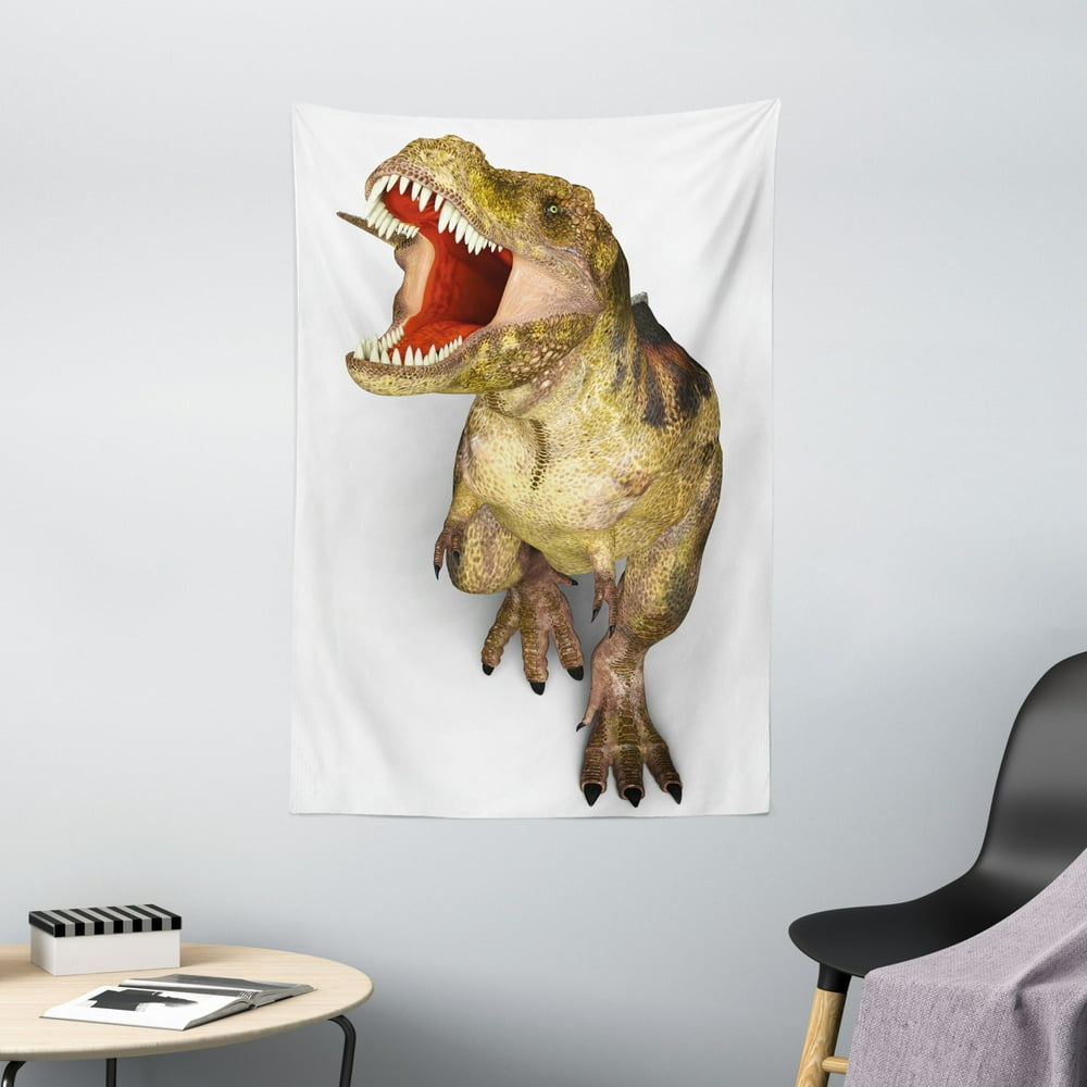 dinosaur with sharp teeth