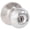 Clear/Silver, variant on Sure-Loc DU102 15A Durango Privacy Door Knob Set - Nickel