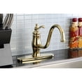 thumbnail image 2 of Kingston Brass Heritage Single Handle 8" Centerset Kitchen Faucet, 2 of 3