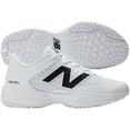 thumbnail image 6 of New Balance Mens 4040V8 Baseball Turfs White/Black 6.5, 6 of 6