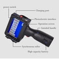 thumbnail image 3 of Printer Jet, 12.7mm Handheld Coding Machine, Multi-language System Portable, Barcode/QR Code Touch Screen Intelligent Inkjet
--------
,Fast Printing, 3 of 7