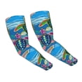 thumbnail image 6 of Lsque Little Sea Turtles Cooling Arm Sleeves for Men & Women -Compression Sleeves to Cover Arms for Working,Sun Sleeves for UV Protection,Breathable, Moisture-Wicking, 6 of 8