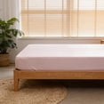 thumbnail image 4 of 150x200 Silk Fitted Sheet Ice Silk Bed Sheet Washed Silk Mattress Cover Cover, 4 of 6