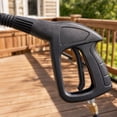 thumbnail image 5 of KBOROVER Electric Pressure Washer 1800 PSI 1.6 GPM, Portable Power Washer with 20FT Hose, Spray Gun, Foam Cannon & Nozzles for Cars, Driveways, Patios and Home Cleaning, 5 of 16