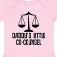 thumbnail image 4 of Inktastic Daddy Little Co Counsel Lawyer Boys or Girls Baby Bodysuit, 4 of 5