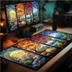 thumbnail image 2 of Alfombra de juego mágica XXL TCG CCG, mesa de cartas comerciales, 35x60cm, tapete de juego, área de regla, alfombrilla de ratón de goma para fiesta, Gamer, accesorio para PC, 2 of 5