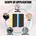 thumbnail image 4 of 1 Pcs Foam Sponge Applicator for Pads Car Buffing Polish Wax Car Glass Cleaning Tool, 4 of 12