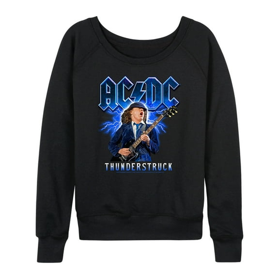 ACDC - Thunderstruck - Women's Lightweight French Terry Long Sleeve Shirt