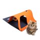 thumbnail image 1 of Túnel para gatos y gatitos, juguete para armar, tela de fieltro, túneles de juego para mascotas, 1 of 9