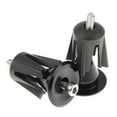 thumbnail image 1 of 1 x tapones de aluminio para manillar de , tapones para extremos, tapones para extremos de barra Negro shamjiam Tapones para manillar de bicicleta, 1 of 9