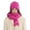 Hot Pink, variant on Thermal Set for Delicate Ladies Fashion Ladies' Winter Warm Knitted Bowknot Cute Embroidered Hat and Street Style Scarf and Hat Set Winter Accessories Green