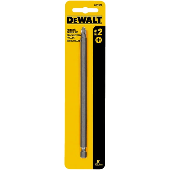 DEWALT DW2062 #2 Phillips 6-Inch Power Bit