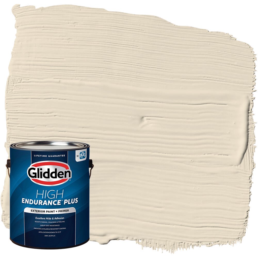 Glidden High Endurance Plus Exterior Paint and Primer, Navajo Sand